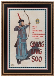 CHUNG Ling Soo (W.E. Robinson, 1861 – 1918). Hits the Bull'...