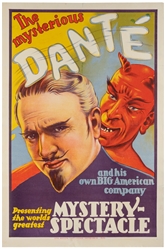  DANTE (Harry Jansen, 1883 - 1955). The Mysterious Dante. My...