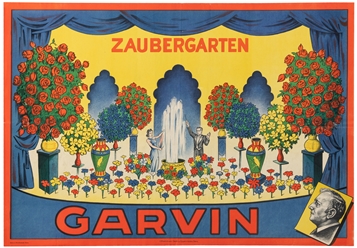  GARVIN (Schweizer Franz). Two Magic Posters. Gera: Gerth an...