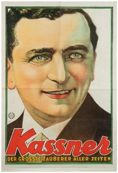  KASSNER, Alois (1887 – 1970). Kassner. Der Grösste Zauberer...