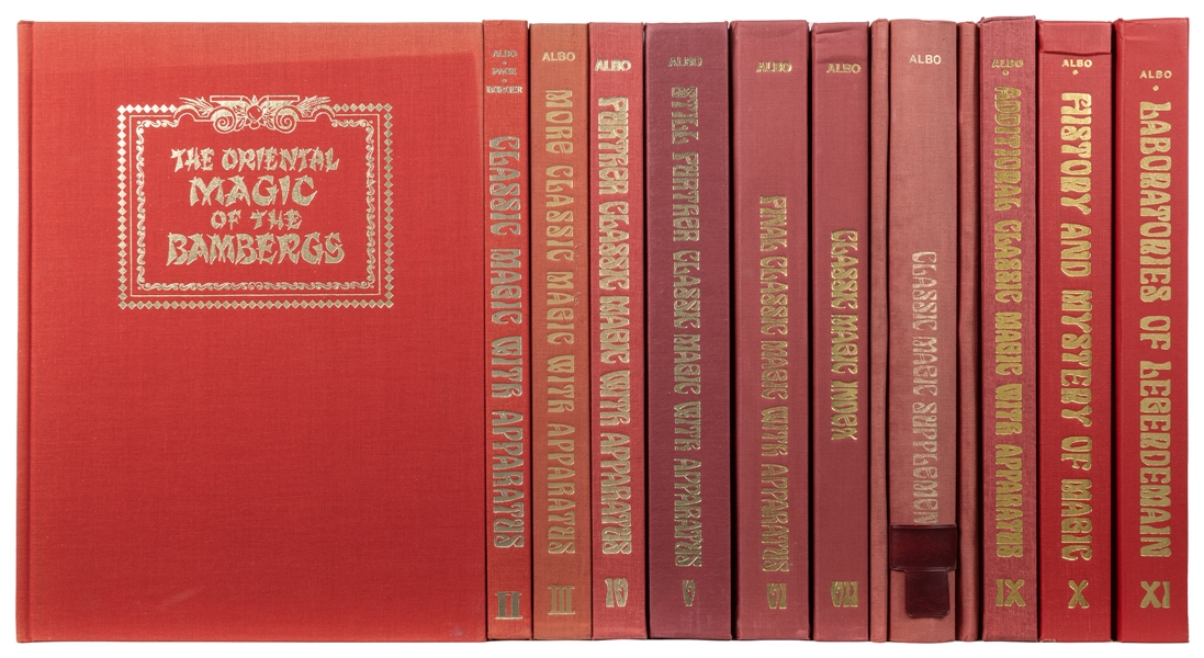  ALBO, Robert (1932-2011). Classic Magic Series, Vols. 1 – 1...