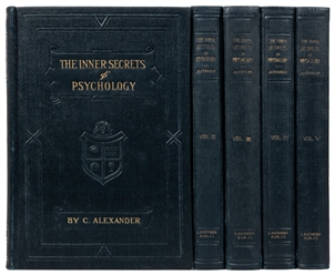  ALEXANDER, C. (1880 - 1954). The Inner Secrets of Psycholog...