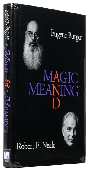  BURGER, Eugene and NEALE, Robert. Magic and Meaning. Seattl...