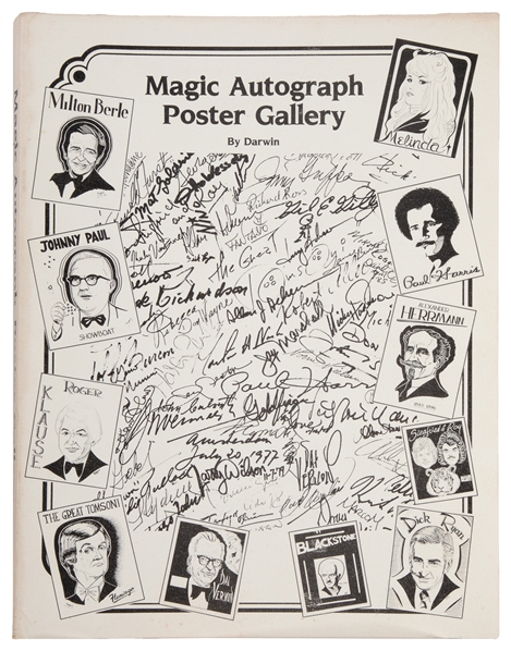  DARWIN, Gary (d. 2019). Magic Autograph Poster Gallery. [La...