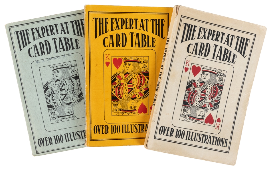  ERDNASE, S.W. The Expert at the Card Table. Three Paperback...