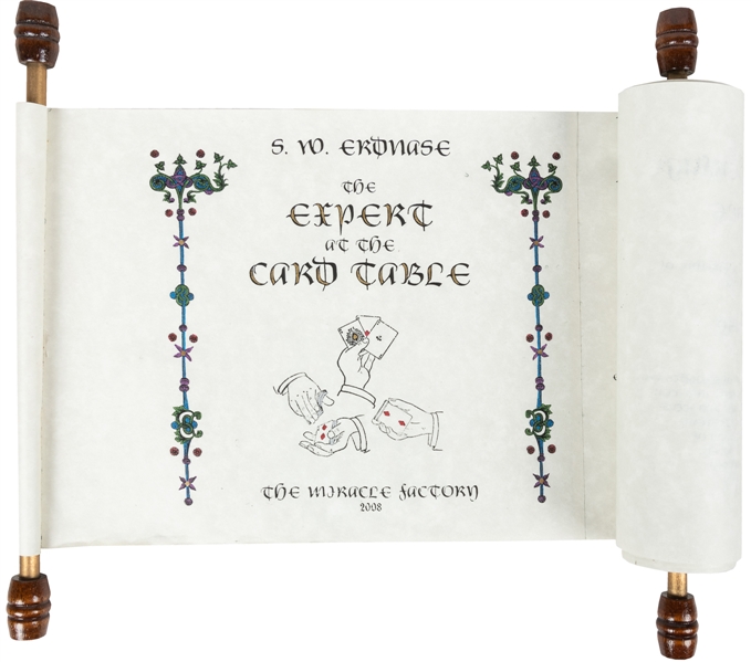 ERDNASE, S.W. The Expert at the Card Table. “The Erdnase Sc...