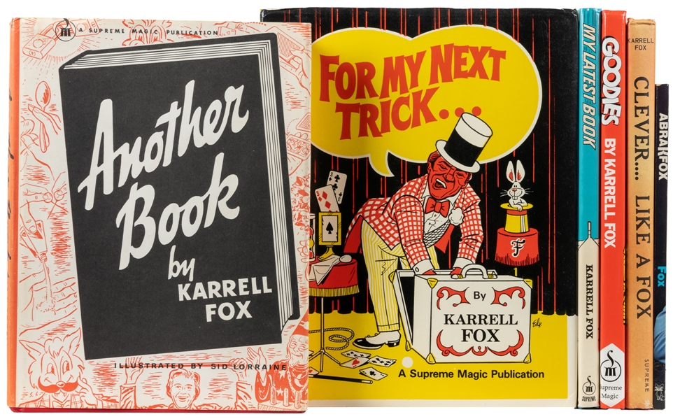  FOX, Karrell (1928 – 98). Group of 7 Titles by Fox, Four In...