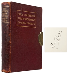  GOLDSTON, Will (1878 – 1948). Further Exclusive Magical Sec...