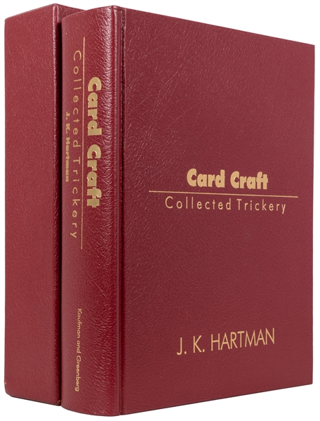  HARTMAN, J.K. (b. 1934). Card Craft. Washington, D.C.: Kauf...