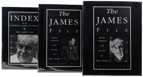  [JAMES, Stewart (1908 – 1996)]. SLAIGHT, Allan. The James F...