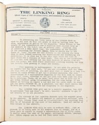  The Linking Ring. Ernest Schieldge and Gene Gordon. Monthly...