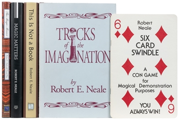  NEALE, Robert (b. 1929). Five Works on Magic and Theory. In...