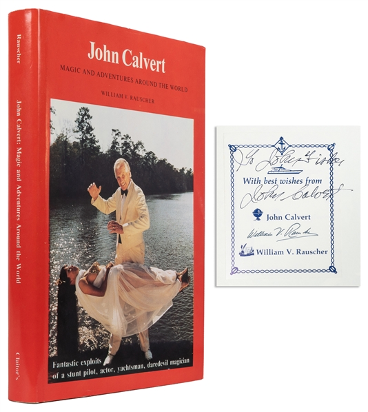  RAUSCHER, William (1932 – 2024). John Calvert. Magic and Ad...