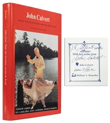  RAUSCHER, William (1932 – 2024). John Calvert. Magic and Ad...