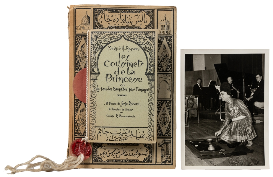  REZVANI, Medjid Khan. Les Coussinets de la Princesse, oule ...