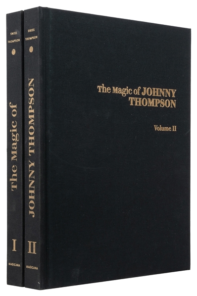  THOMPSON, Johnny and Jamy Ian Swiss. The Magic of Johnny Th...