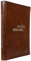  WILSON, Mark (1929 – 2021). Mark Wilson Course in Magic. (N...
