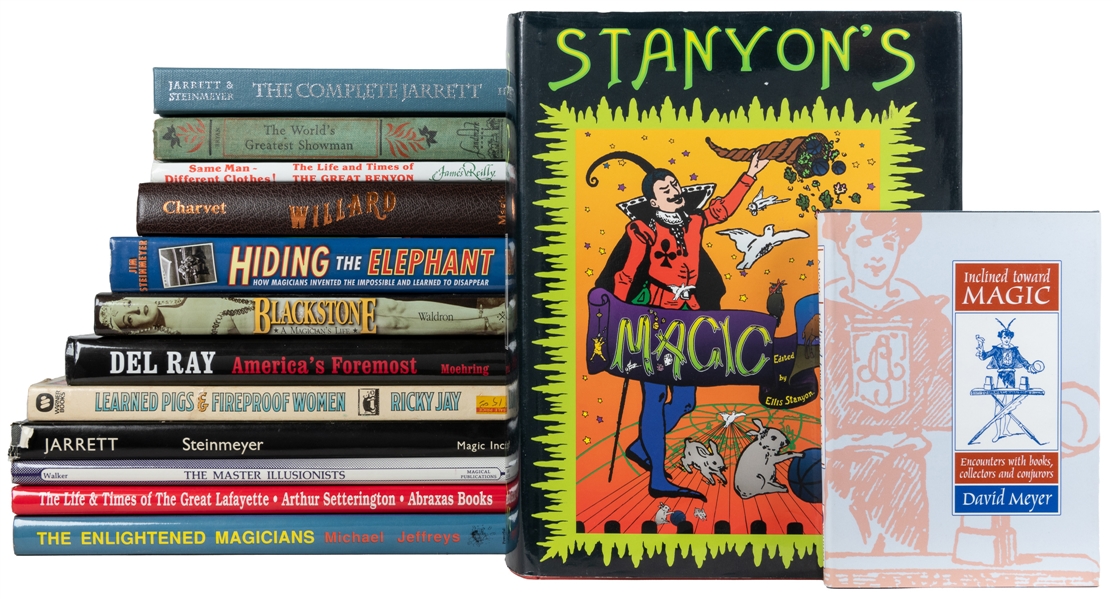  [MAGIC – HISTORY] Group of Nearly 18 Books on Magic or Rela...