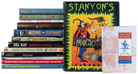  [MAGIC – HISTORY] Group of Nearly 18 Books on Magic or Rela...