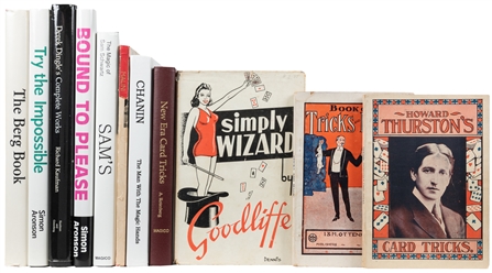  [MAGIC – CARD TRICKS] Group of Nearly 25 Books on Card Tric...