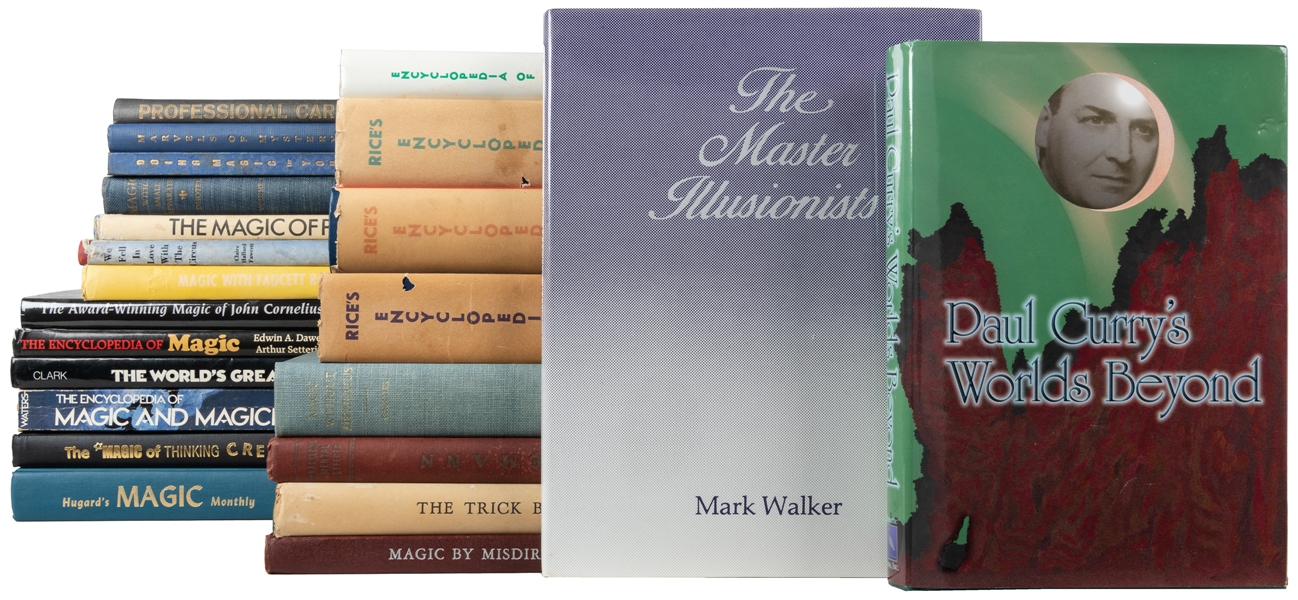  [MAGIC – INSTRUCTIONAL] Group of Nearly 30 Books on Magic T...