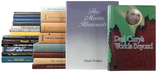  [MAGIC – INSTRUCTIONAL] Group of Nearly 30 Books on Magic T...