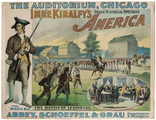  The Auditorium, Chicago / Imre Kiralfy's Grand Historical S...