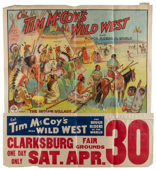  Col. Tim McCoys Real Wild West and Rough Riders of the Wor...