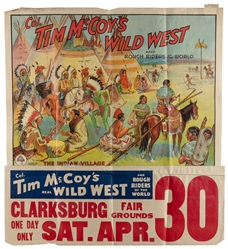  Col. Tim McCoy's Real Wild West and Rough Riders of the Wor...