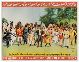  Barnum & Bailey Greatest Show on Earth / The Twelve Most Fa...