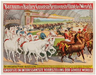  Barnum & Bailey / Grossartige Pferdo-Ausstellung. Cincinnat...