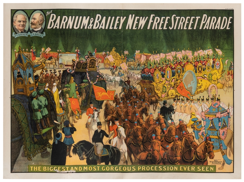 Barnum & Bailey / The Biggest and Most Gorgeous Free Proces...