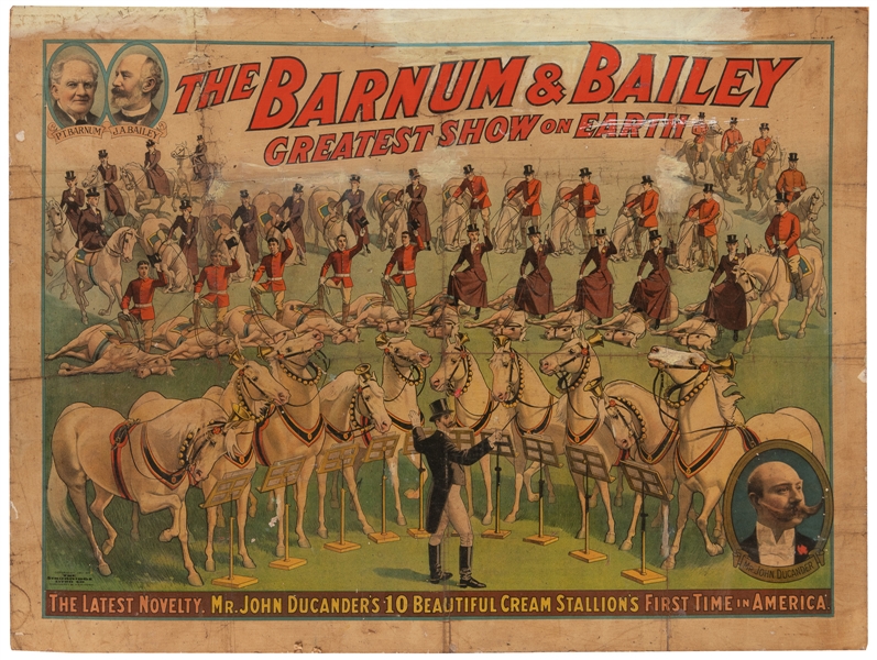  Barnum & Bailey Greatest Show on Earth / Mr. John Ducander...