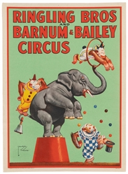  WOOD, Lawson (1878 – 1957). Ringling Bros. and Barnum & Bai...