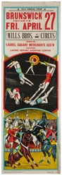  Group of 7 Circus Panel Posters, Plus 2 Heralds. [V.p., ca....