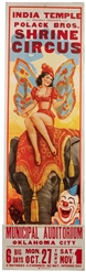  Group of 7 Circus Panel Posters, Plus 2 Heralds. [V.p., ca....