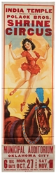  Group of 7 Circus Panel Posters, Plus 2 Heralds. [V.p., ca....