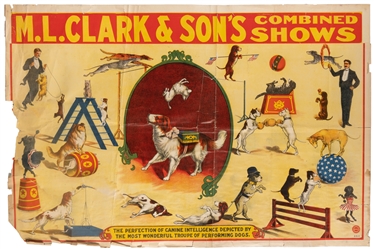  M. L. Clark & Son's Combined Shows / The Perfection of Cani...