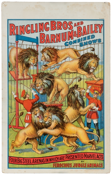  Ringling Bros and Barnum & Bailey Combined Shows / Four Big...
