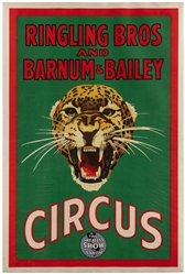  Ringling Bros. and Barnum & Bailey Circus / Leopard. USA, c...