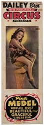  Dailey Bros. Big Railroad Circus. Three posters. Circa 1940...