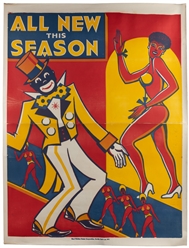  [MINSTRELS]. A pair of circus posters. Eureka Springs, AR: ...