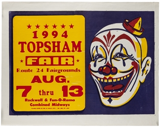  [CIRCUS]. Group of 6 American half-sheet posters. Circa 195...