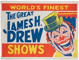 [CIRCUS]. Group of 6 American half-sheet posters. Circa 195...