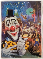  CIRIELLO, Averado. [Circus]. Milan: Fiorin, 1968. Large off...