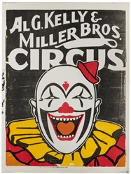  [CIRCUS]. Group of 6 half-sheet posters. Circa 1940s-60s. I...