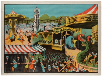  Trio of British fair / carnival posters. Leicester: Willson...