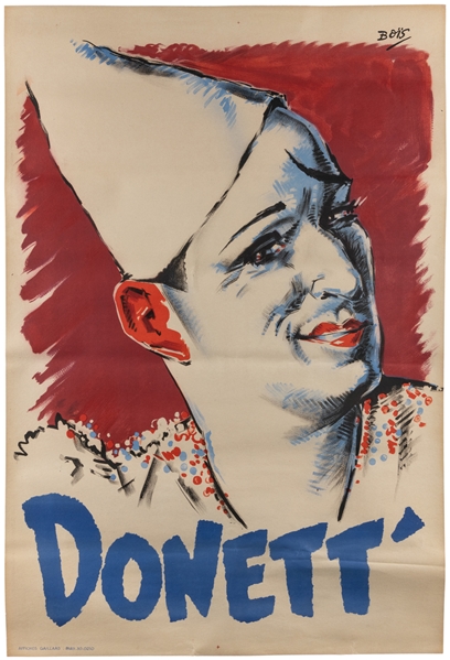  BOIS. Donett. Paris: Gaillard, ca. 1930s. Color lithograph ...