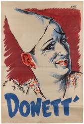  BOIS. Donett. Paris: Gaillard, ca. 1930s. Color lithograph ...