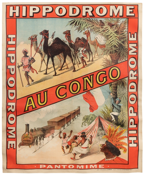Hippodrome / Au Congo. Paris: Chaix, ca. 1880s.
